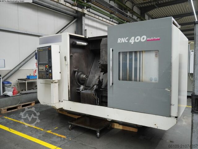 Cyclusgestuurde draaibank MONFORTS RNC 400 MultiTurn