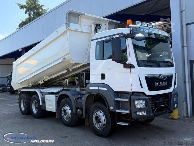 Tipper MAN TGS 35.460 155000 km, 8x4 Steel springs, Meiller