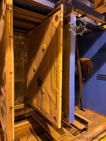 Used Andritz model AE15*20MKWD15 801sqmt Polypropylene Membrane filter press ANDRITZ AE 15*20MKWD 15