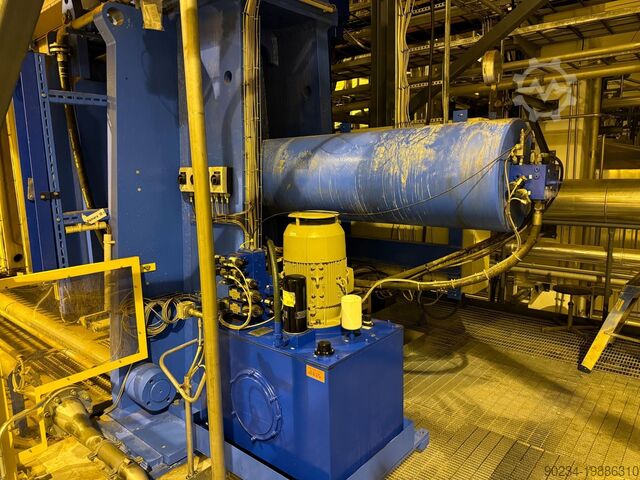 Used Andritz model AE15*20MKWD15 801sqmt Polypropylene Membrane filter press ANDRITZ AE 15*20MKWD 15