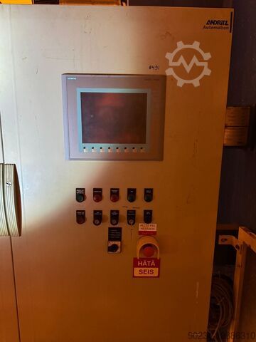 Used Andritz model AE15*20MKWD15 801sqmt Polypropylene Membrane filter press ANDRITZ AE 15*20MKWD 15