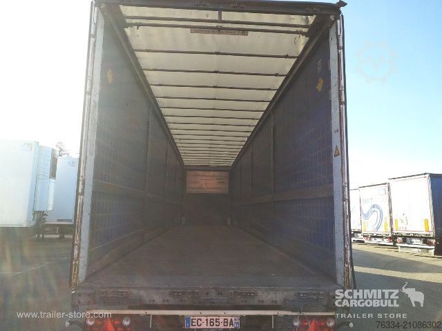 Open oplegger met zeil Schmitz Cargobull Semitrailer Curtainsider Standard Hayon