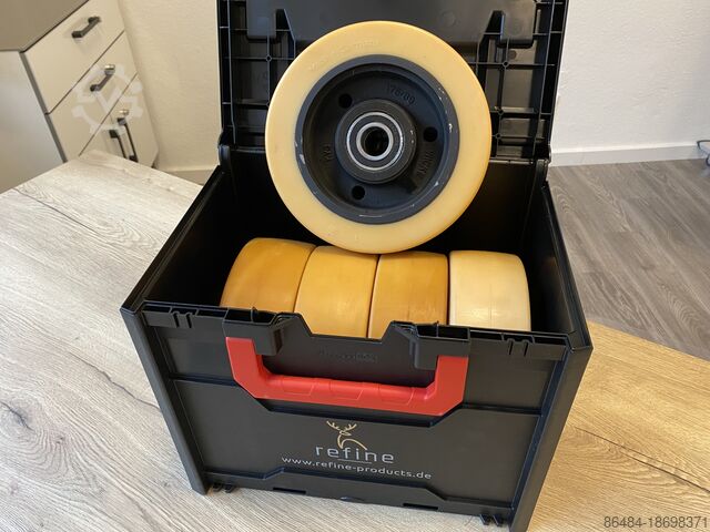 Tambores de peneira e rodas de carga Doppstadt, Komptech, Eggersmann Siebtrommeln und Lasträder