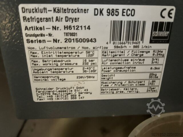 Compressore Schneider Unimaster UNM 620-270 ST