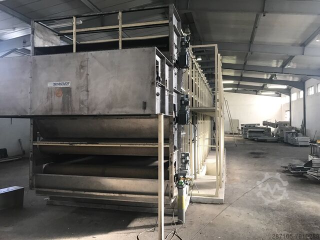 Drying plant for fruits an vegetables Binder Germany