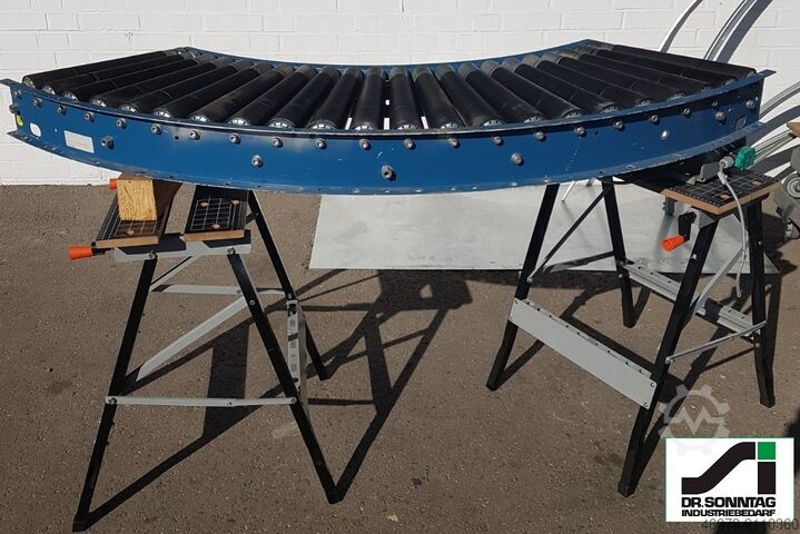Curved roller conveyor 90° right driven roller... Dematic 500-440 IR765