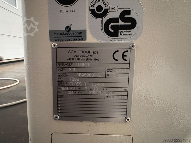 Fresatrice a tavola SCM class tf 130ps