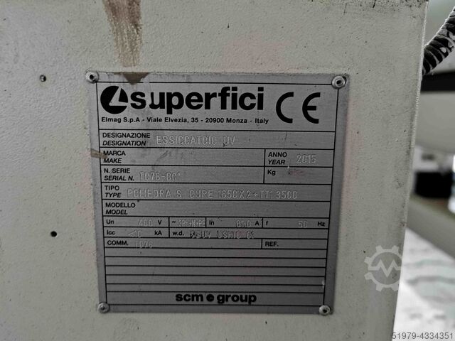 UV-droogtunnel Superfici Essiccatoio UV