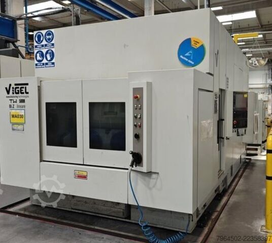Horisontalt bearbejdningscenter Vigel TW 500H Bi.Z Two Spindel 5 Axis