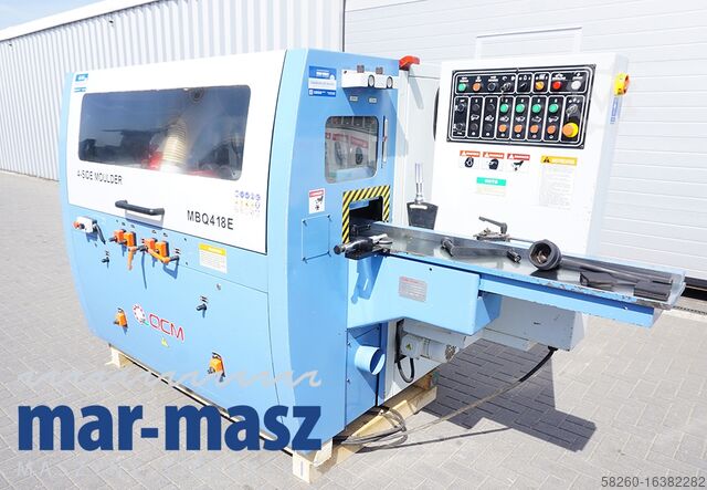 Vierzijdige schaafmachine MBQ 418E