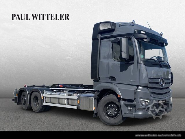 Φορτηγό γερανός roll-off MERCEDES-BENZ MB Actros 2551 L ENA ABROLLK./HIAB ULTIMA 21 S