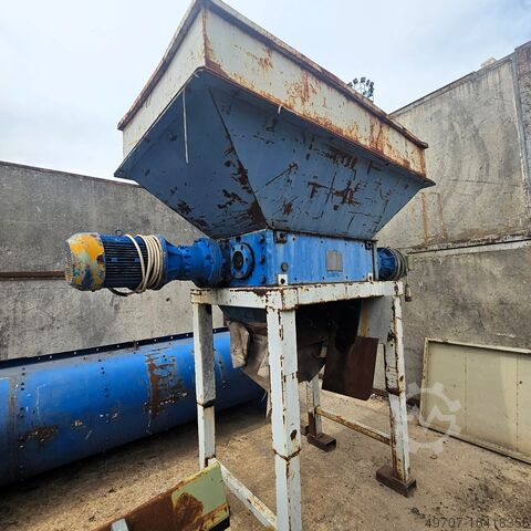 Shredder, roterende schaar 22kW Eric Schomberg ES60/120 2x11kw