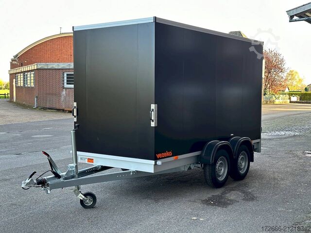 Box trailer Vezeko TK B 27.35 | BLACK 355X152X193CM 2700KG KOFFERANHÄNGER