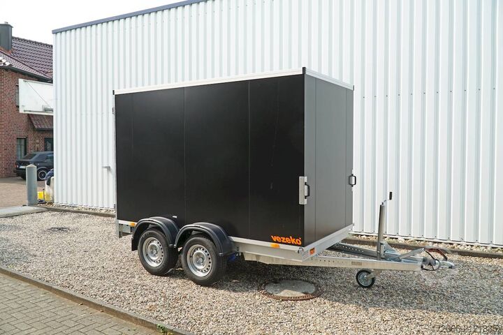 Box trailer Vezeko TK B 27.30 | BLACK 305X152X193CM 2700KG KOFFERANHÄNGER