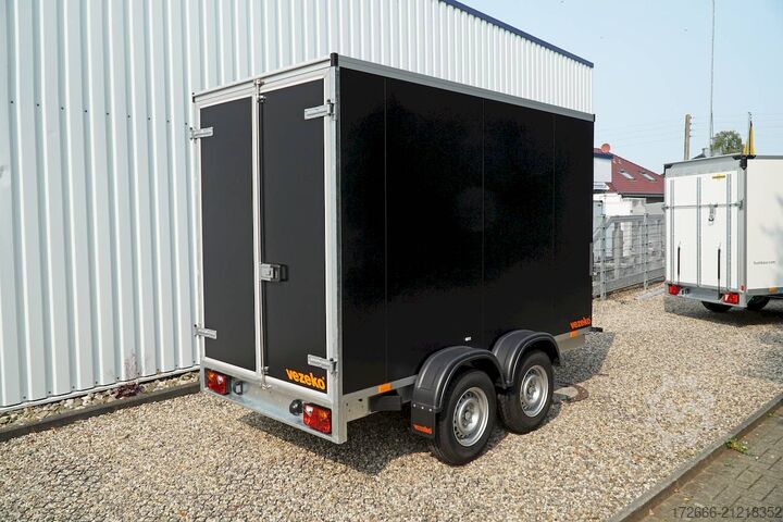 Box trailer Vezeko TK B 27.30 | BLACK 305X152X193CM 2700KG KOFFERANHÄNGER