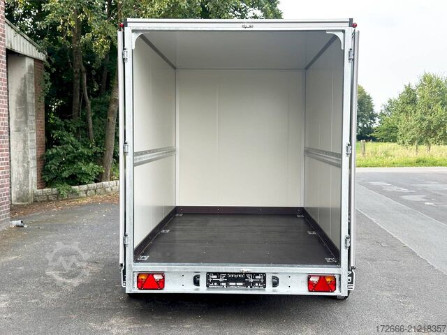 Box trailer Vezeko TK C 27.35 | BLACK 355X184X205CM 2700KG KOFFERANHÄNGER