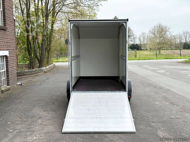 Box trailer Vezeko TK B 15.30 | BLACK | RAMPE | SEITENTÜR 305X152X193CM 1500KG | AERO KOFFERANHÄNGER