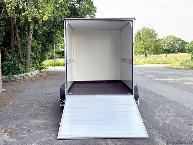 Box trailer Vezeko TK C 27.30 | BLACK | RAMPE 305X184X205CM 2700KG KOFFERANHÄNGER