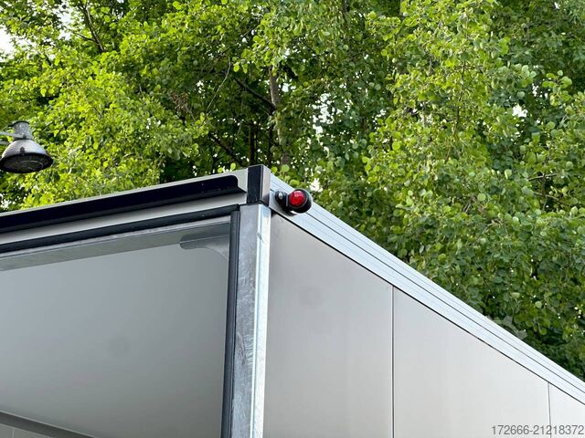 Box trailer Vezeko TK C 27.30 | BLACK | RAMPE 305X184X205CM 2700KG KOFFERANHÄNGER