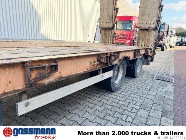 Lavtloader trailer Müller-Mitteltal T 3 Kompakt  30,0, Hydr. Rampen, Verbr. auf 3m