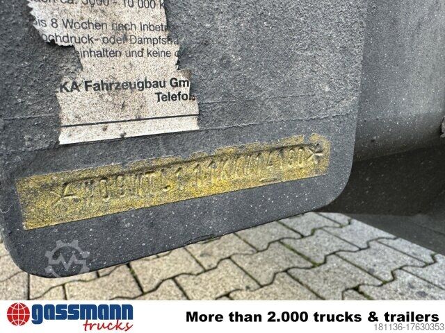 Prikolica sa zamenjivim šasijama Weka WEKA ZAA-WA-7.75-1X10, Verzinkt