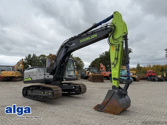 Lánctalpas kotrógép  Zoomlion ZE210GLC, Greifer + Hammer, Tieflöffel