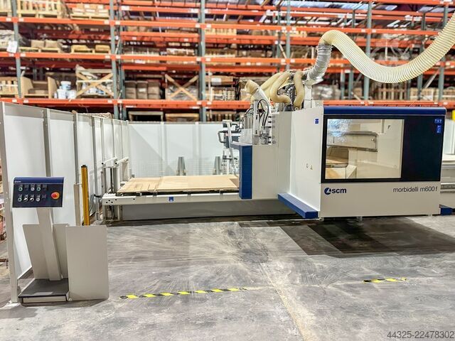Bearbejdningscenter med nesting-bord SCM M600 F