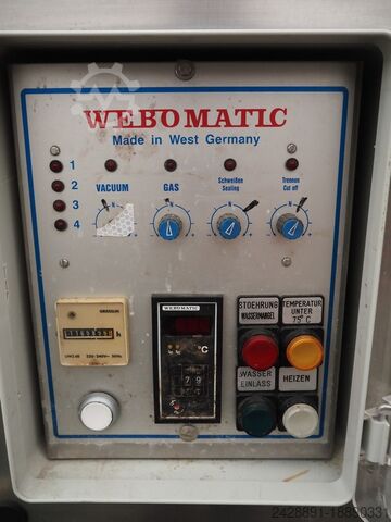 Webomatic-Verpackungslinie Webomatic PNC 20A-D-M2, STP 60/80 D+E