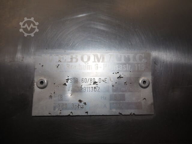 Webomatic-Verpackungslinie Webomatic PNC 20A-D-M2, STP 60/80 D+E