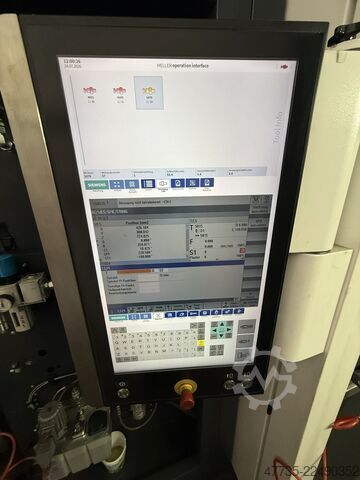 5-akset universalbearbejdningscenter HELLER HF 3500