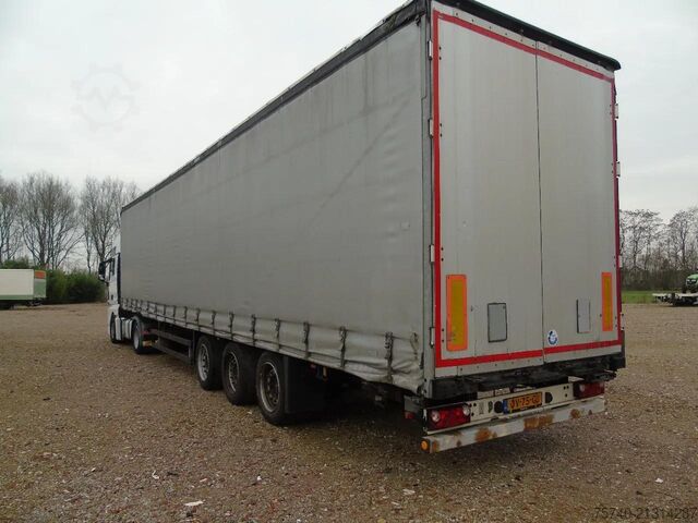Curtain sided Schmitz Cargobull 3x AXLE + 2.90 HEIGHT + MEGA + 2X IN STOCK