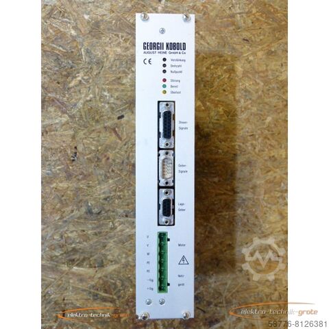 Georgii Kobold Component Georgii Kobold KSV 6/20 E1-M3-K4/Z1/P2/G1 AC Servoregler MidiDrive