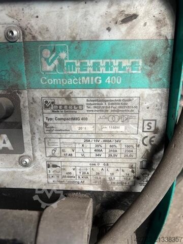 Sistem za zavarivanje zaštićenim gasom MERKLE CompactMIG 400