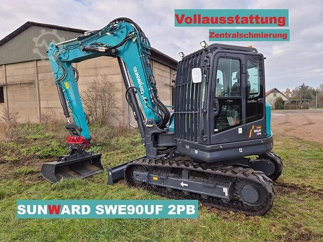 Kotró-rakodógép Sunward SWE90UF 2PB