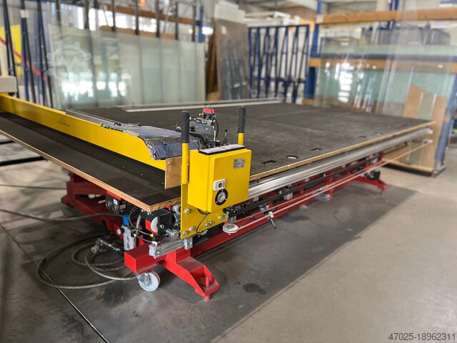 Table de découpe du verre Pannkoke Floatschneidetisch für Geteilte Bandmaße