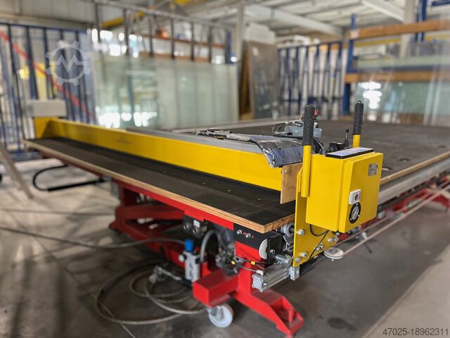 Table de découpe du verre Pannkoke Floatschneidetisch für Geteilte Bandmaße