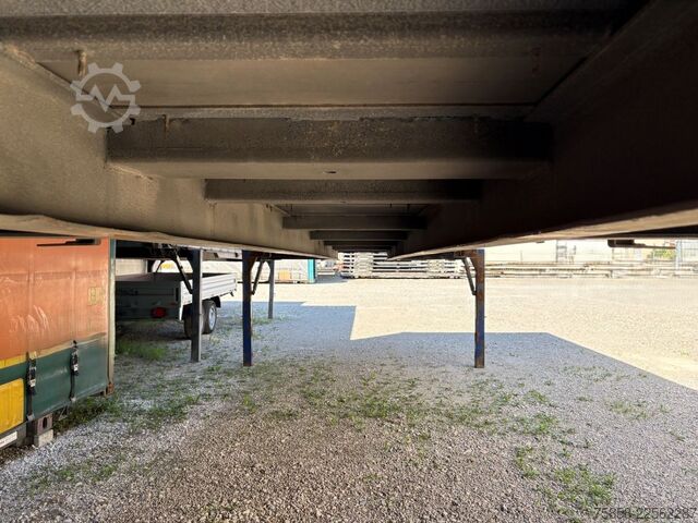 Caja intercambiable con toldo Wecon Wechselbrücke Verzinkt Edscha + Gardine
