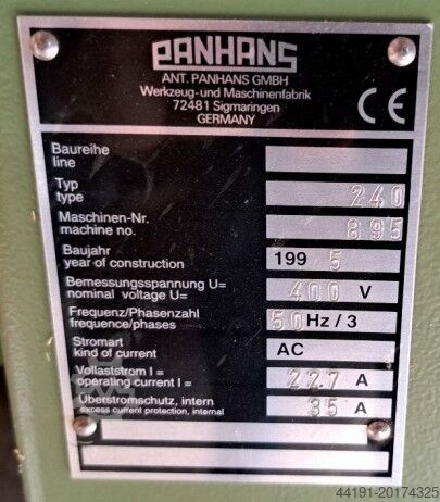Freză înclinabilă Panhans 240 Panhans 240