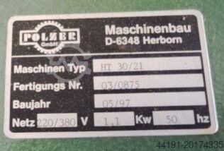 Raampers Polzer HT 30/21 Polzer HT 30/21