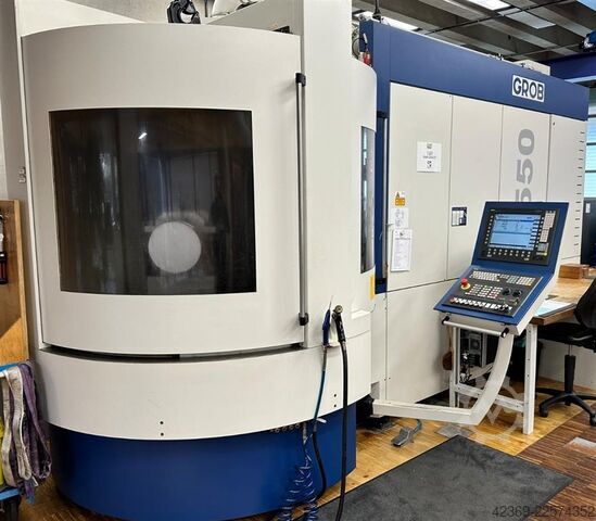 Megmunkáló központ - univerzális GROB-WERKE G 550 6-axis (5 Axis &U-axis)  3 mach. available