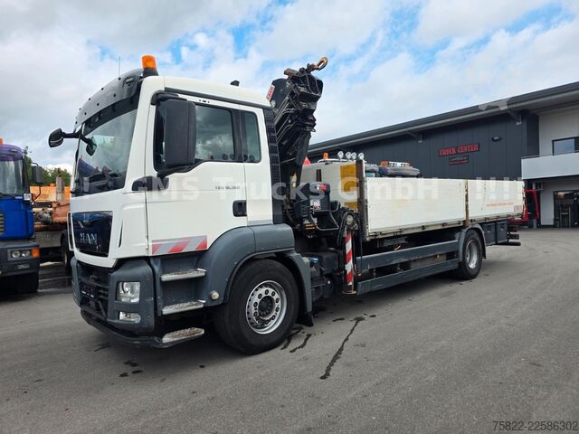 Vrachtauto met open laadbak MAN TGS 18.360 / 6,6m / Hiab 244 16m Kran