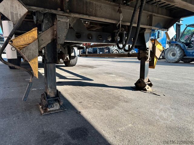 Návěs s pohyblivou podlahou H&W HWDKSS38 Schubboden/Rollplane/Liftachse & NLA