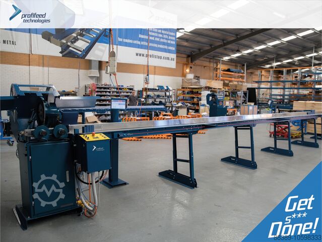 Fierăstrău optimizator complet automat de 4,5 m ProfiFeed Technologies S400 Fully Automatic Mitre Steel
