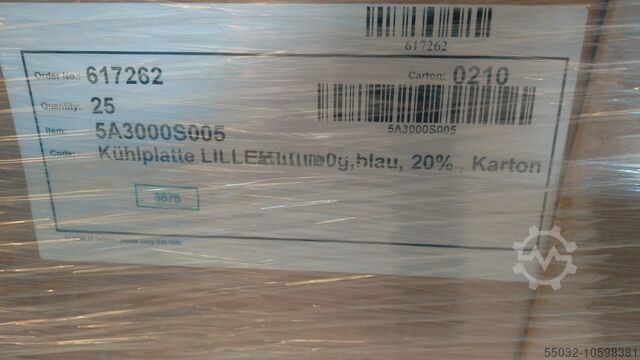 Mehrere neue Kühlakkus für TK Boxen Kühlplatten Lille