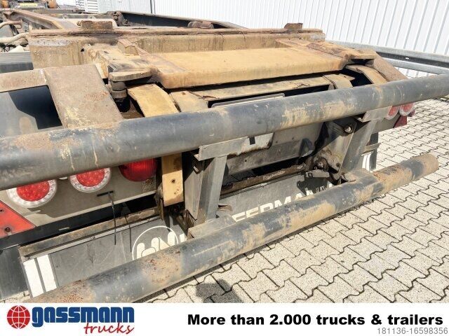 Afzetcontainer-aanhangwagen Hüffermann HSA 18.65 Schlittenabroller