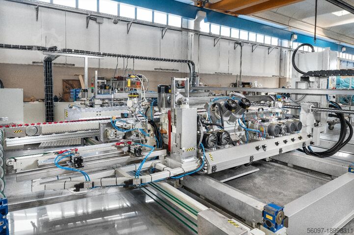 Çift taraflı cam zımparalama makinesi Schiatti Angelo BFP12