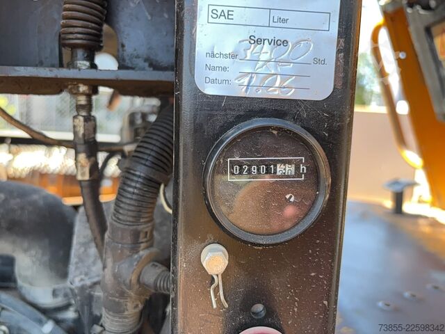 Mini dumper Thwaites MACH 597 engine damage