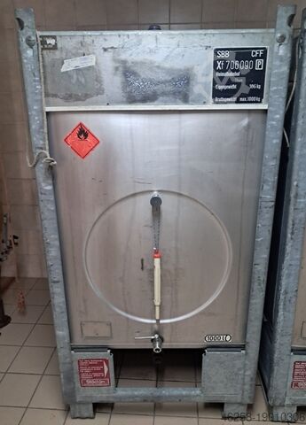 4 δοχεία μεταφοράς 1000 λίτρων