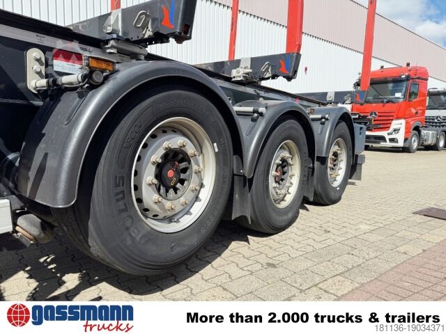 Tømmertrailer Doll LOGO H3L-14XL, Liftachse, Nachlauflenkachse,