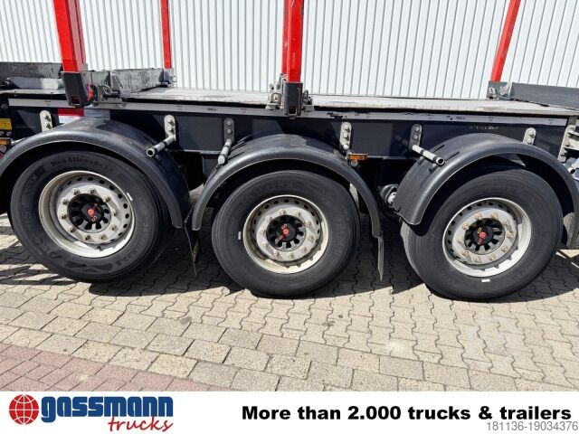 Tømmertrailer Doll LOGO H3L-14XL, Liftachse, Nachlauflenkachse,